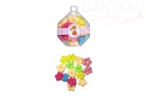 ELÁSICO PARA CABELO NO FORMATO DE FLOR