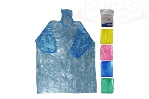 CAPA DE CHUVA COM CAPUZ TRANSPARENTE