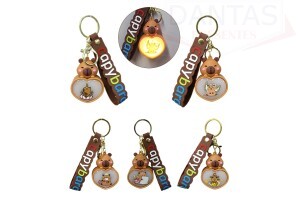 CHAVEIRO CAPYBARA COM LED