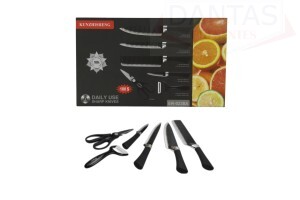 Kit Cozinha - Cabo de Plástico com 06 peças