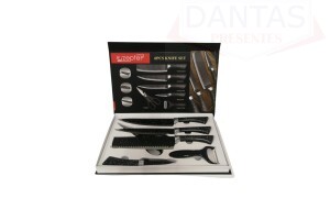 Kit Cozinha - Cabo de Plástico com 06 peças