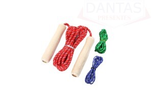 Corda de Pular com cabo de Madeira