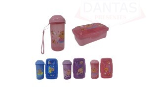 LANCHEIRA COM GARRAFA CAPYBARA