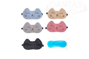 MÁSCARA PARA OLHOS GATINHO COM GEL