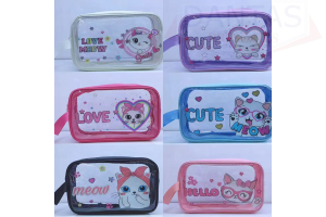 NECESSAIRE INFANTIL TRANSPARENTE 