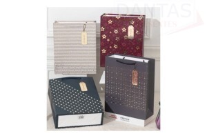 SACOLA PARA PRESENTE C/ 12 UNIDADES