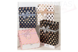 SACOLA PARA PRESENTE C/ 12 UNIDADES