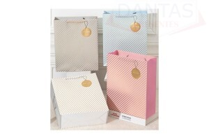 SACOLA PARA PRESENTE C/ 12 UNIDADES