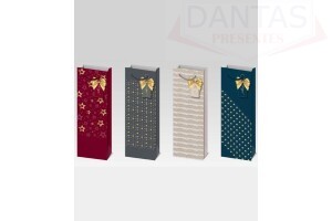 SACOLA PARA PRESENTE C/ 12 UNIDADES