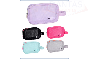 NECESSAIRE DE MAQUIAGEM TRANSPARENTE