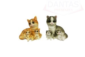 ENFEITE DECORATIVO GATO - 01 UND