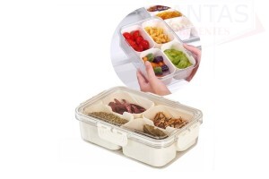 Pote Organizador 4 Divisórias TAM:24x17x7cm