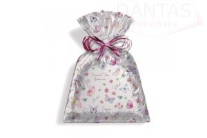 SACO PARA PRESENTE 15X22CM PRIMAVERA 50UN