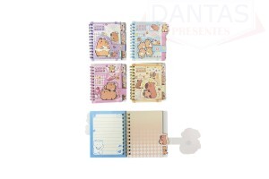 CADERNO PAUTADO CAPYBARA 65 FOLHAS