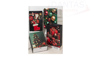 SACOLA PARA PRESENTE C/12 UNIDADES