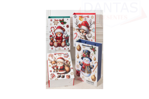 SACOLA PARA PRESENTE C/12 UNIDADES