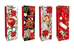 SACOLA PARA GARRAFA C/12 UNIDADES