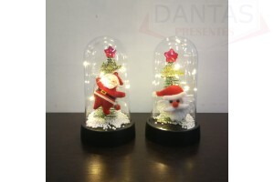 ENFEITE DECORATIVO CÚPULA DE VIDRO