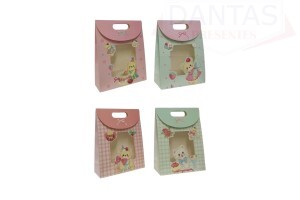 SACOLA PARA PRESENTE C/12 UNIDADES (G)