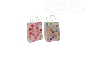 SACOLA PARA PRESENTE C/12 UNIDADES (M)