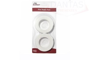 FITA DUPLA FACE, AUTOADESIVA, 19mmx2m