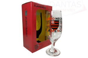 TAÇA CERVEJA 300ML FLAMENGO NA LUVA