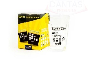 COPO AMERICANO CAFÉ É VIDA 190ML