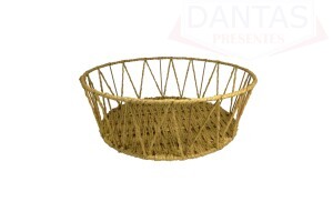 Cesta Multiuso Redonda 30x30x10cm