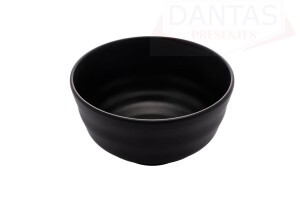 Bowl de Melanina Toquio Preto 11,5x6cm