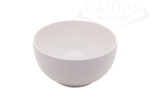 Bowl de Porcelana New Bone Lagos Branco 11,5x6cm