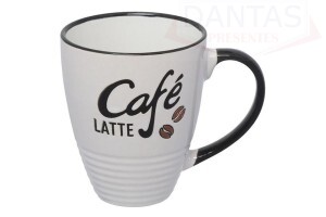 Caneca Georgia Retro Branca 330ml