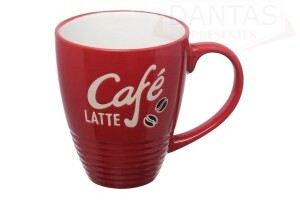 Caneca Georgia Retro Vermelha 330ml