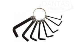 Jogo de Chaves Allen com 08 Peças