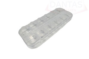 Porta Comprimido Transparente 12 divisorias