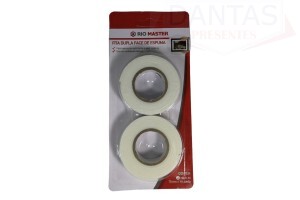 Fita dupla face 17mmx1mm com 02 peças