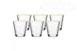 Jogo 06 Copos Baixo 300ml