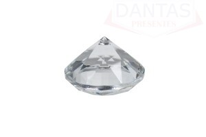 Enfeite Decorativo Diamante 3x5cm - Dantas