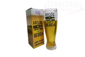 Copo Tulipa Congelavel - Hoje é dia de colocar toda a culpa na bebida