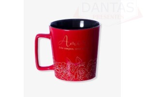 Caneca Ceramica - Amor dois corpos uma alma