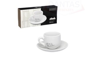 Xicara Cafe Manhat Br 90ml 6pc