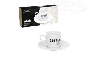 Xicara Cafe Manhat Br 80ml 6pc
