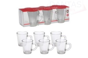 Caneca Café Lisa 70ml 6pc