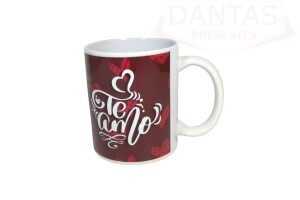 Caneca em Cerâmica 325ml Te Amo - Mark Presentes