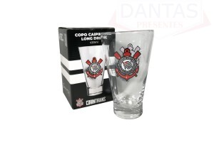 Copo caipirinha long drink Corinthians 420ml