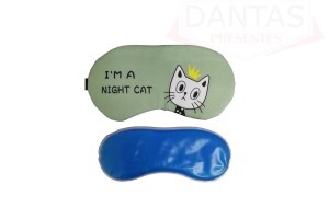 Mascara de descanso desenho de gatinhos