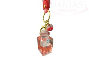 Chaveiro com Cordão Patinho