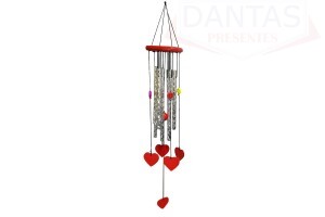 Sino Dos Ventos Coração Tubos Mensageiro