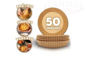 FORRO DE PAPEL PARA FRITADEIRA COM 50 FOLHAS 16X4,5CM - INTERPONTE
