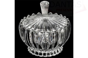 Potiche de Cristal com Tampa Geneva 11cm - Wolff