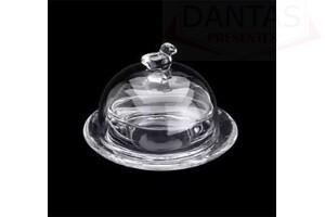 Mantegueira de cristal Pássaro 9,5x6,5cm - Lyor
